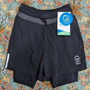ULTIMATE DIRECTION | Hydro Skin Trail Running Short | Onyx Black